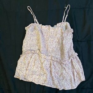 Baby Doll Flowy Top Size Medium